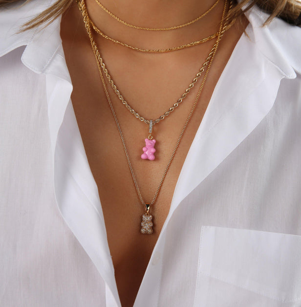 Crystal haze discount small pendant