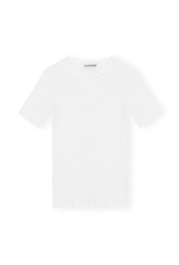 Soft Cotton Rib Short Sleeve T - Shirt