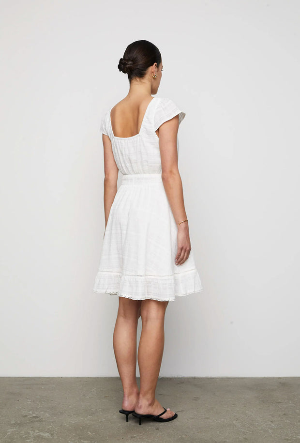 Melia Dress - White