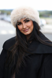 PenzaCC Faux Fur Hat - Creme