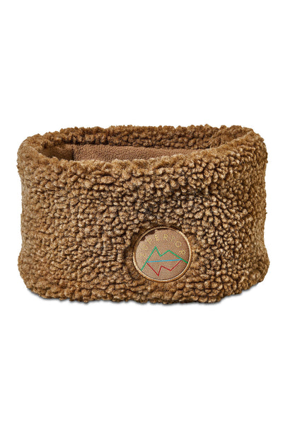 Teddyfleece Pannebånd - Brown
