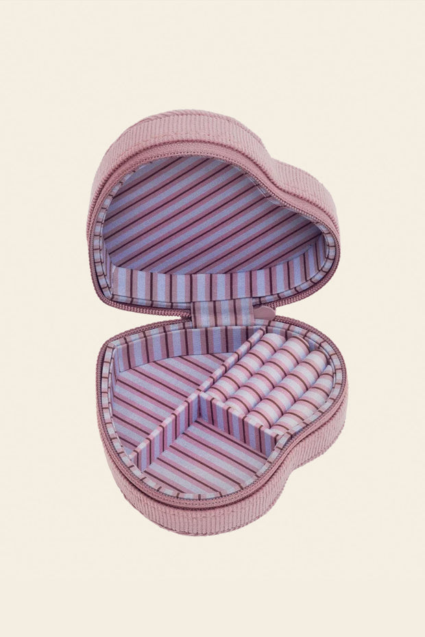 Heart Jewelry Box - Purple Theatre