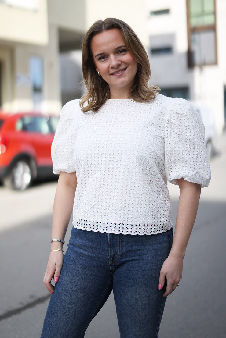 Aulina Blouse - White