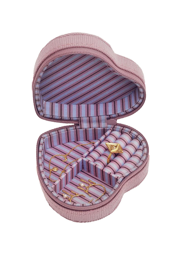 Heart Jewelry Box - Purple Theatre