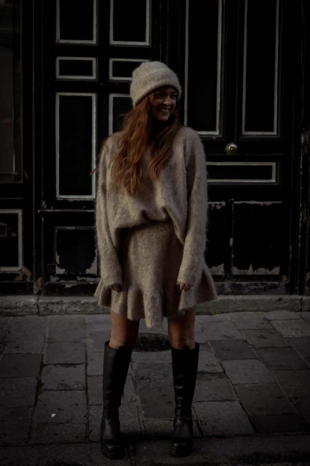 Boxy Weater - Camel Melange