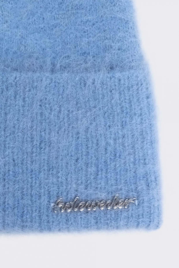 Tine Fluffy Beanie - Blue