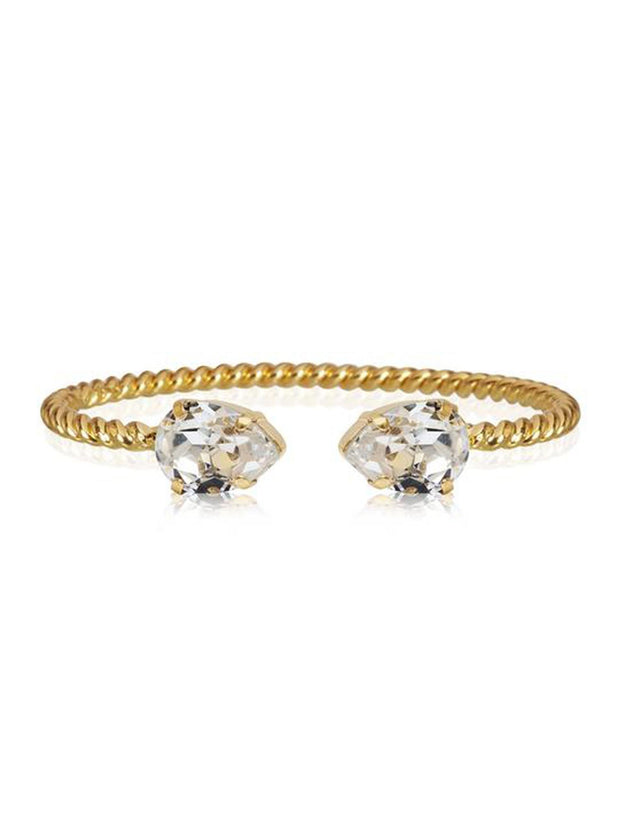 Mini Drop Bracelet - Crystal