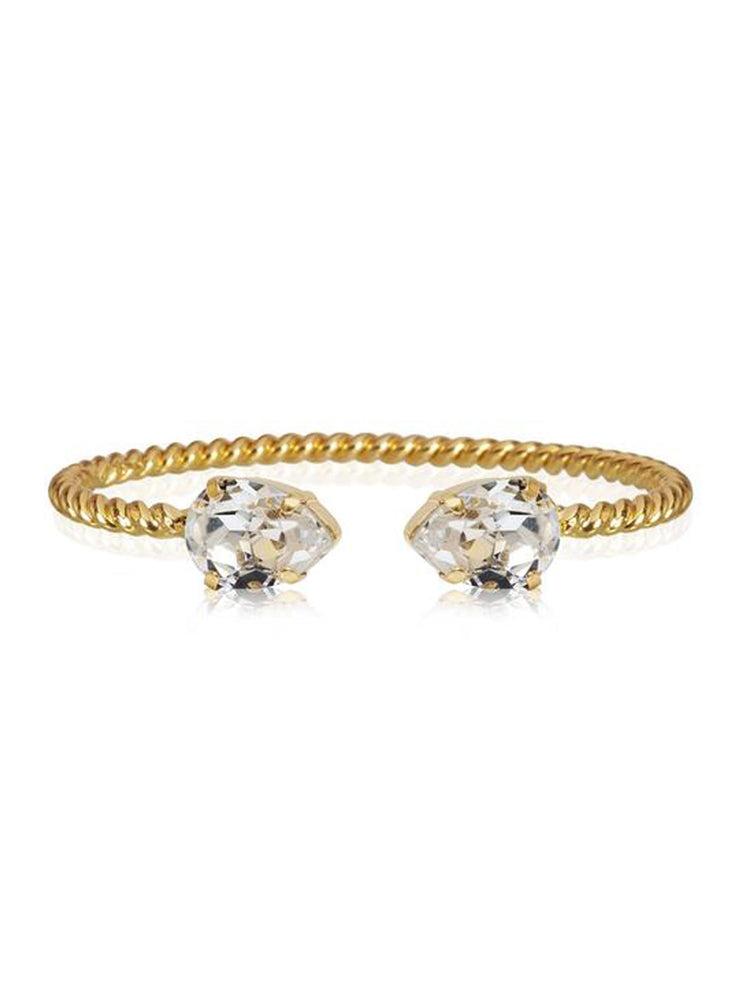 Mini Drop Bracelet - Crystal