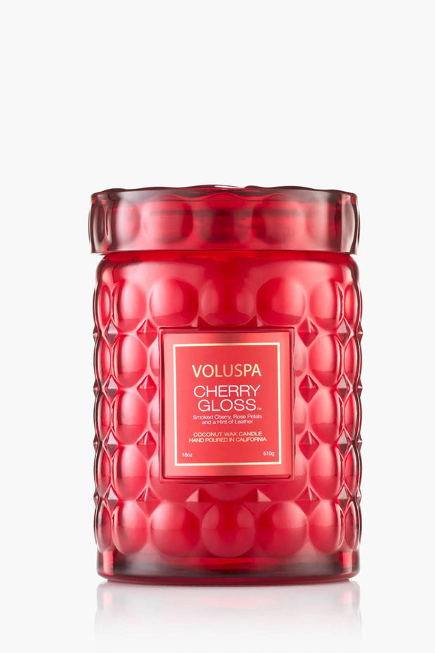 Large Jar Candle - Cherry Gloss