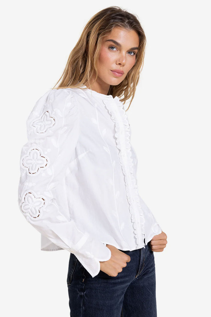 Isolde Top - White