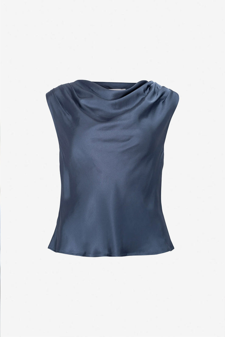 Haidi Top - Mid Blue
