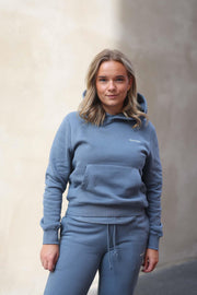 W Regular Hoodie - Blue