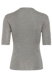 GZasia ss High Neck - Grey Melange