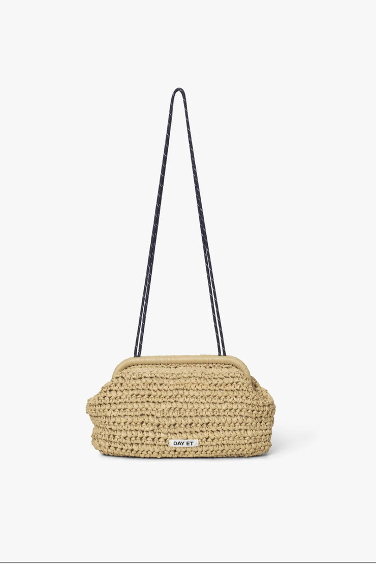 Crochet Clutch - Coriander Beige