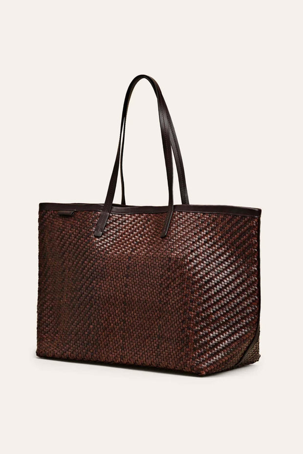 Isai Twill Shopper - Umber