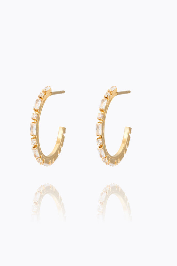 Evelyne Loops gold - Crystal
