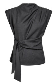 SagaCC Pleat Top Mid - Grey