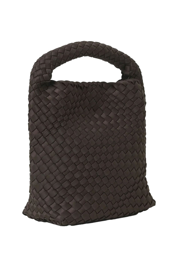 Braiding Handbag - Chocolate Plum