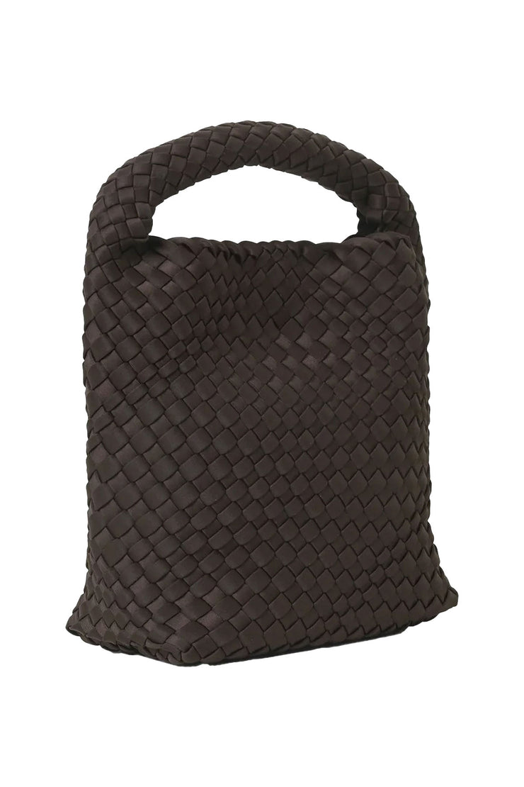 Braiding Handbag - Chocolate Plum