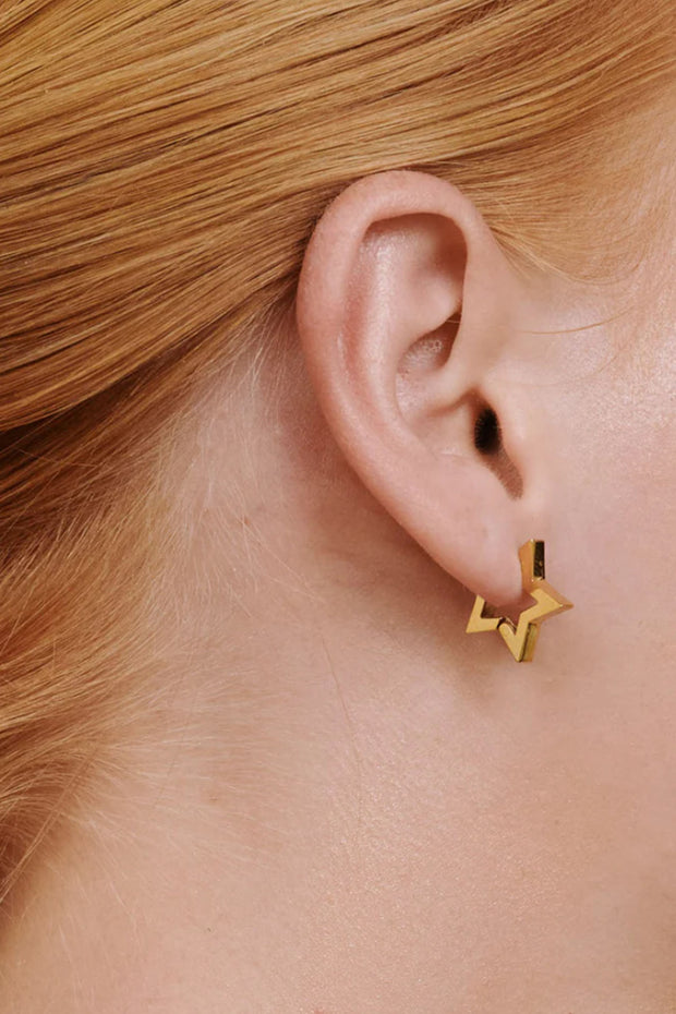 Vilda - Star Hoop Earrings