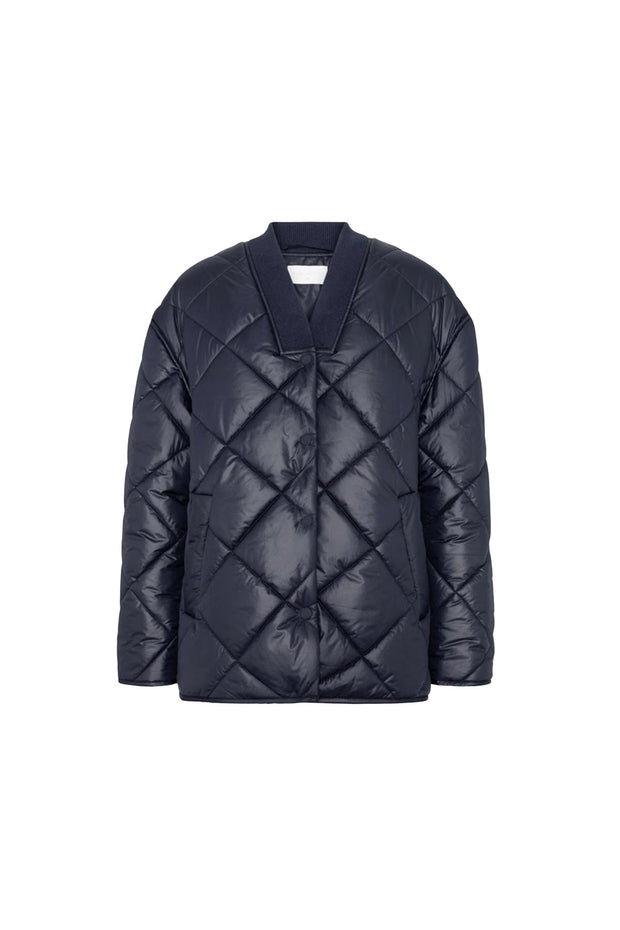Marion Quilted Jacket - Dark Navy
