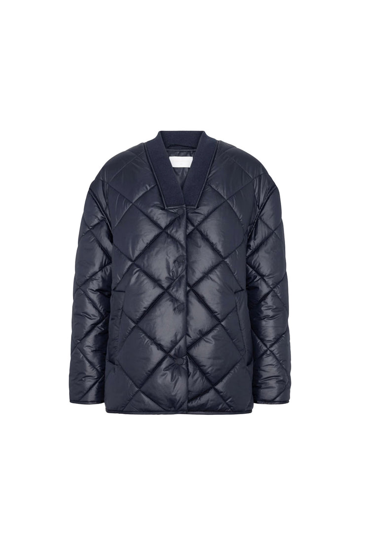 Marion Quilted Jacket - Dark Navy
