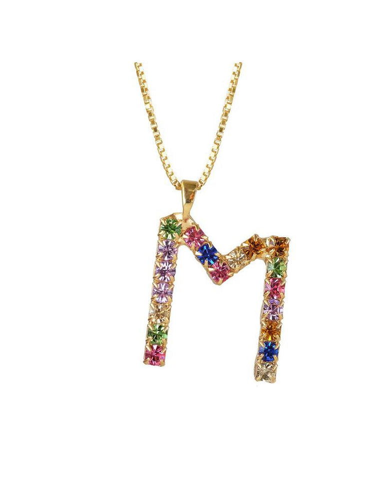 Letter Necklace - M
