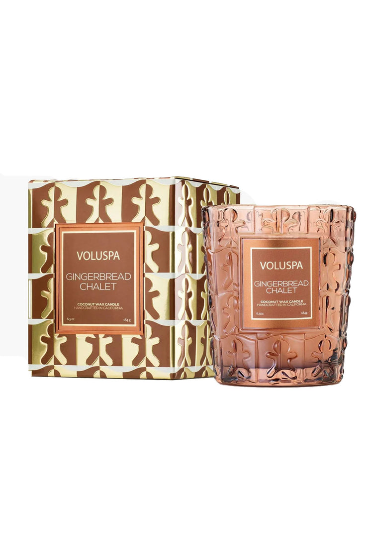 Classic Boxed Candle 60tim - Gingerbread Chalet