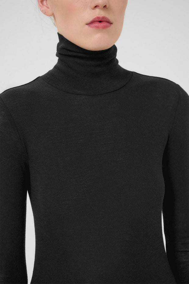 NiniaGZ Wool Rollneck - Black