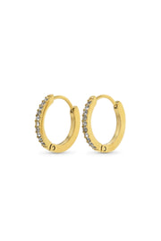 Nilea - Crystal hoop Earrings