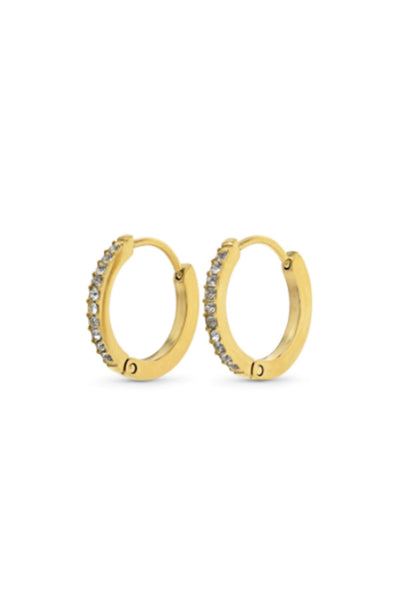 Nilea - Crystal hoop Earrings