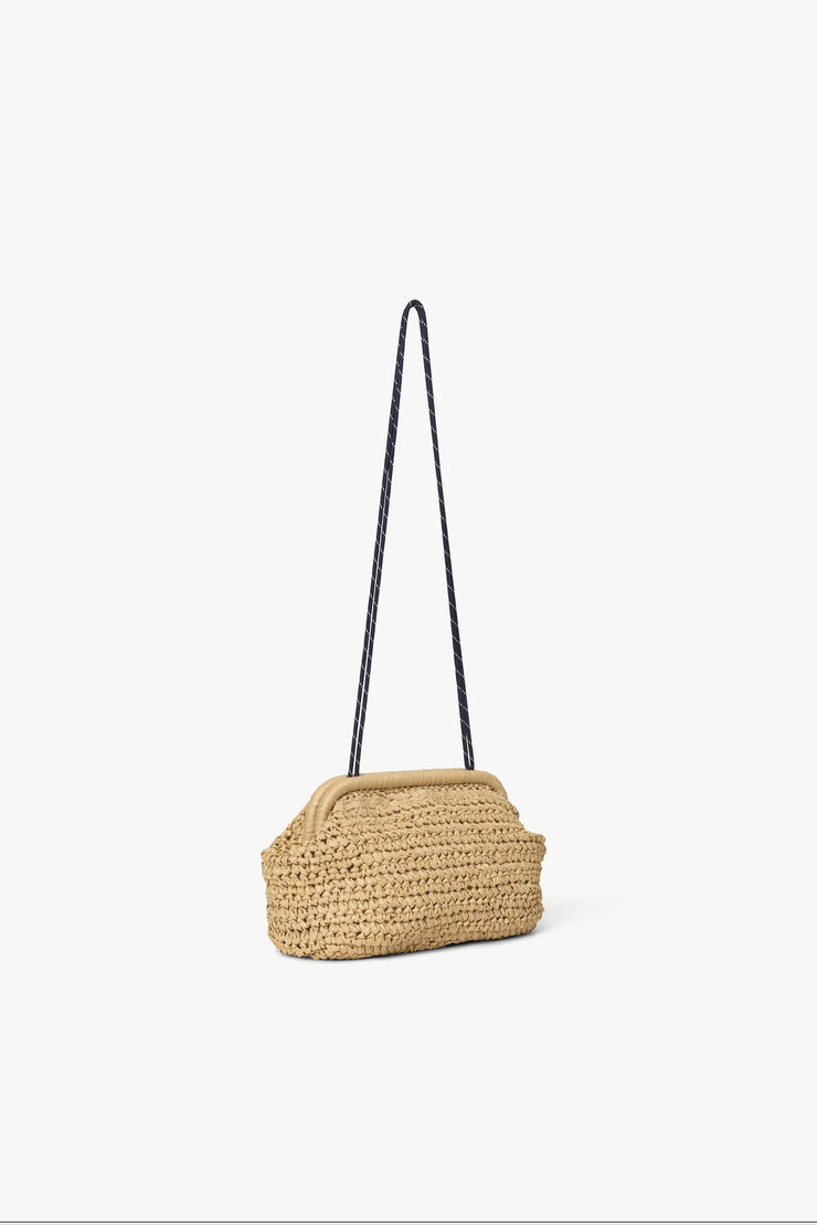 Crochet Clutch - Coriander Beige