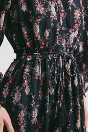 Bohemian Bekt Dress - Midnight Paisley