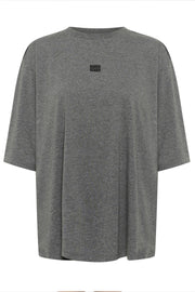 GZjilan Tee - Dark Grey Melange