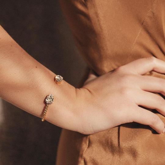 Mini Drop Bracelet - Crystal