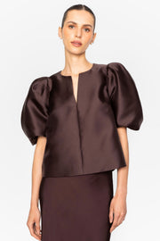 Maeve Blouse - Dark Brown