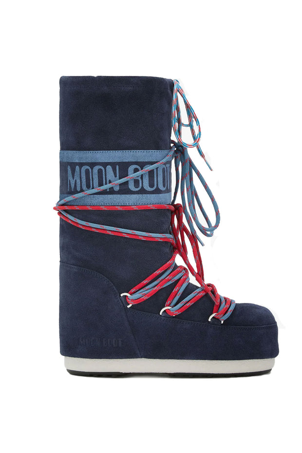 MB Icon Suede Laces - Blue Navy