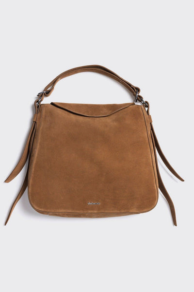 Bud Slouchy Suede Tote - Camel