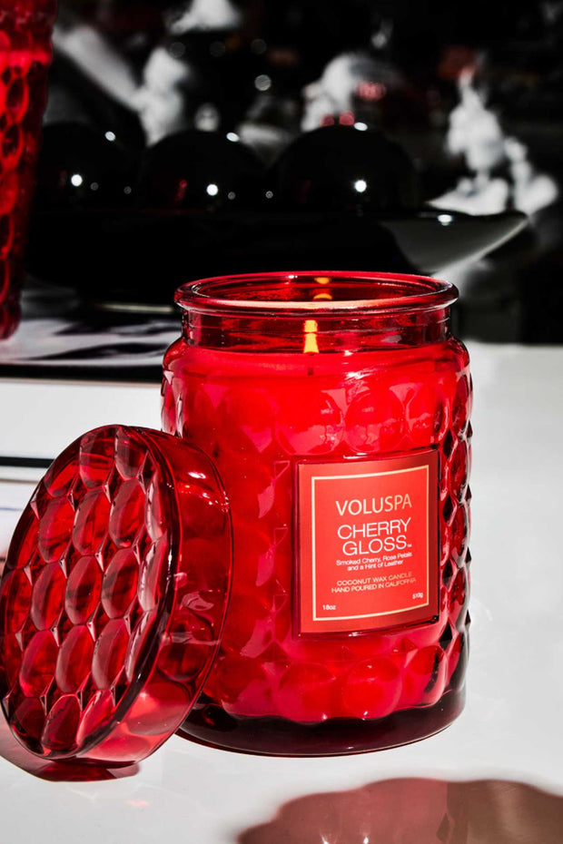 Large Jar Candle - Cherry Gloss