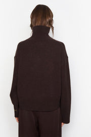 Abigail Knit - Dark Brown