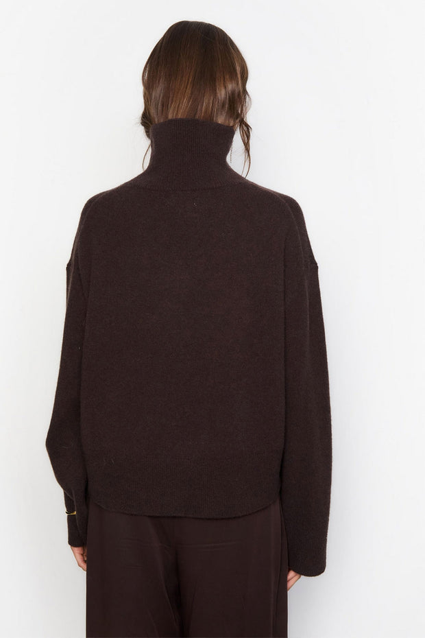 Abigail Knit - Dark Brown