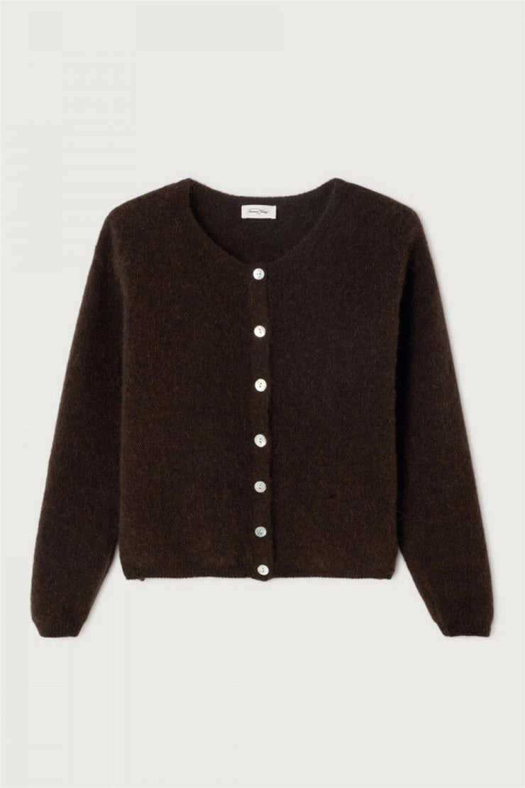 Vitow Cardigan - Melange Coffee