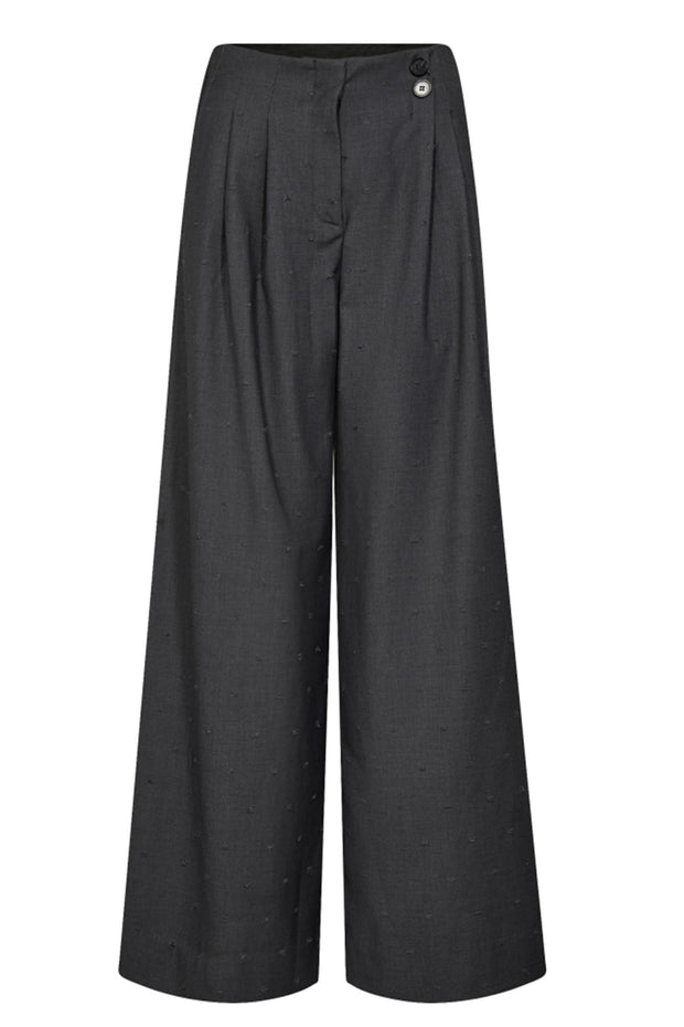 SagaCC Pleat Pant Mid - Grey