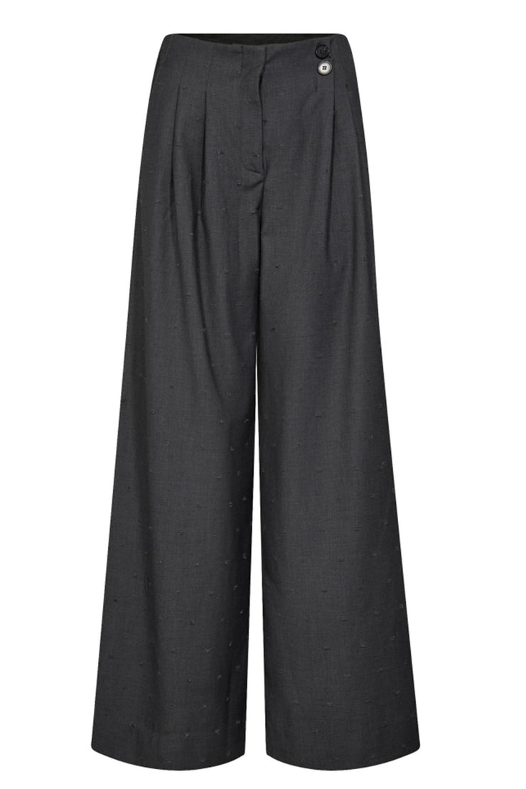 SagaCC Pleat Pant Mid - Grey