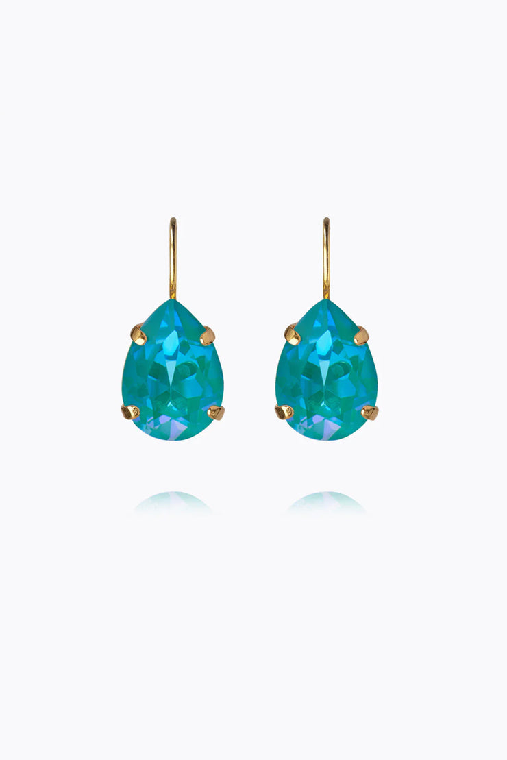 Mini Drop Clasp Earrings - Lagune Delite