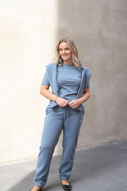 W Regular Trousers - Blue