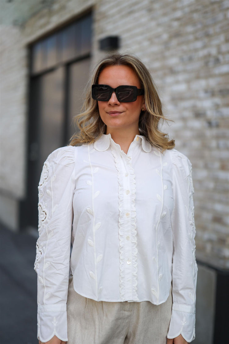 Isolde Top - White