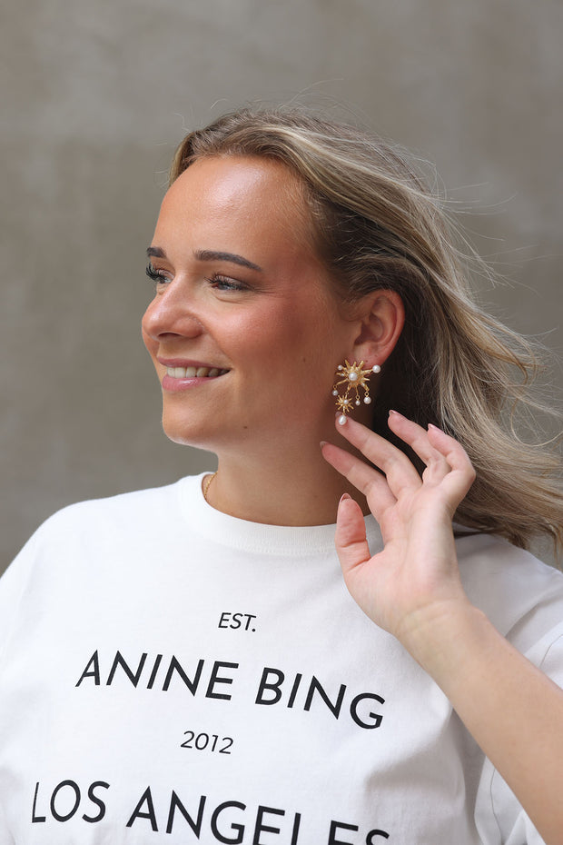 Cosmic Cascade Earrings Gilded - Gold