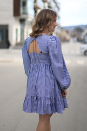 Josephine - Blue stripe