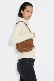Bud Suede Bag Mini - Camel